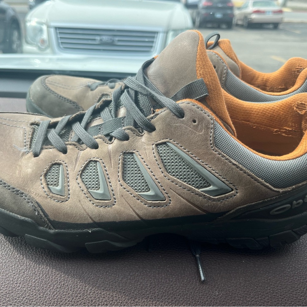 Oboz Men's Athletic Shoes in Brown and Gray